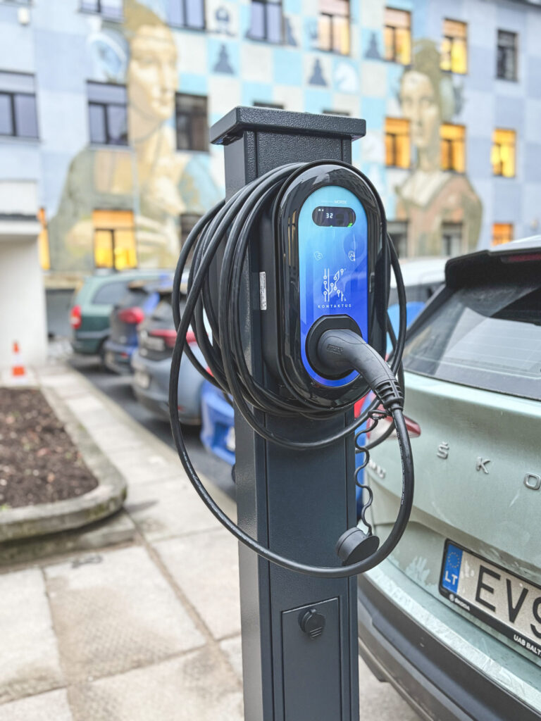 EV Charging Infrastructure at Kaunas University of Technology