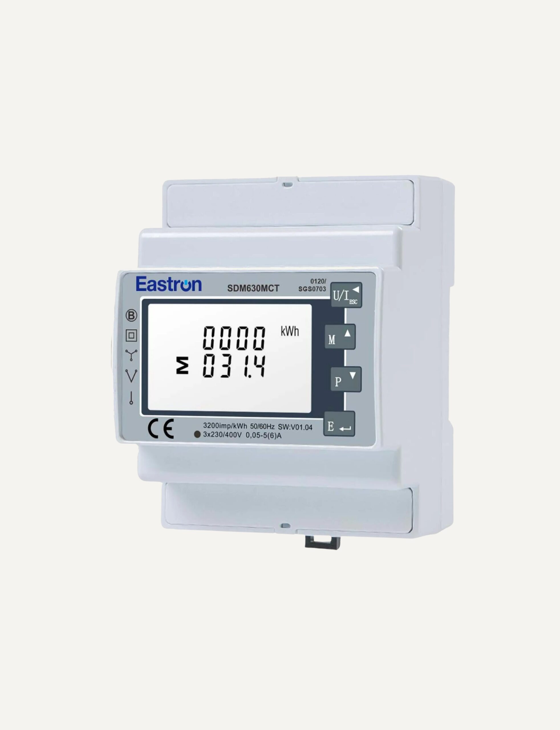 Smart Three Phase Energy Meter
