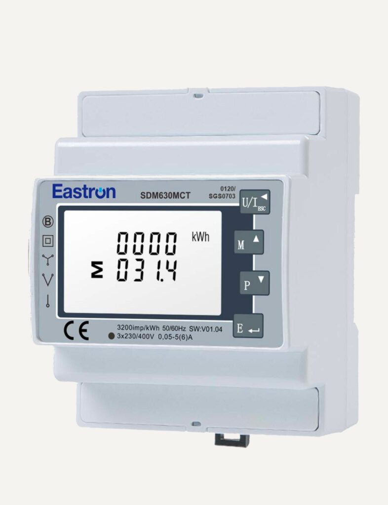 Smart Three Phase Energy Meter