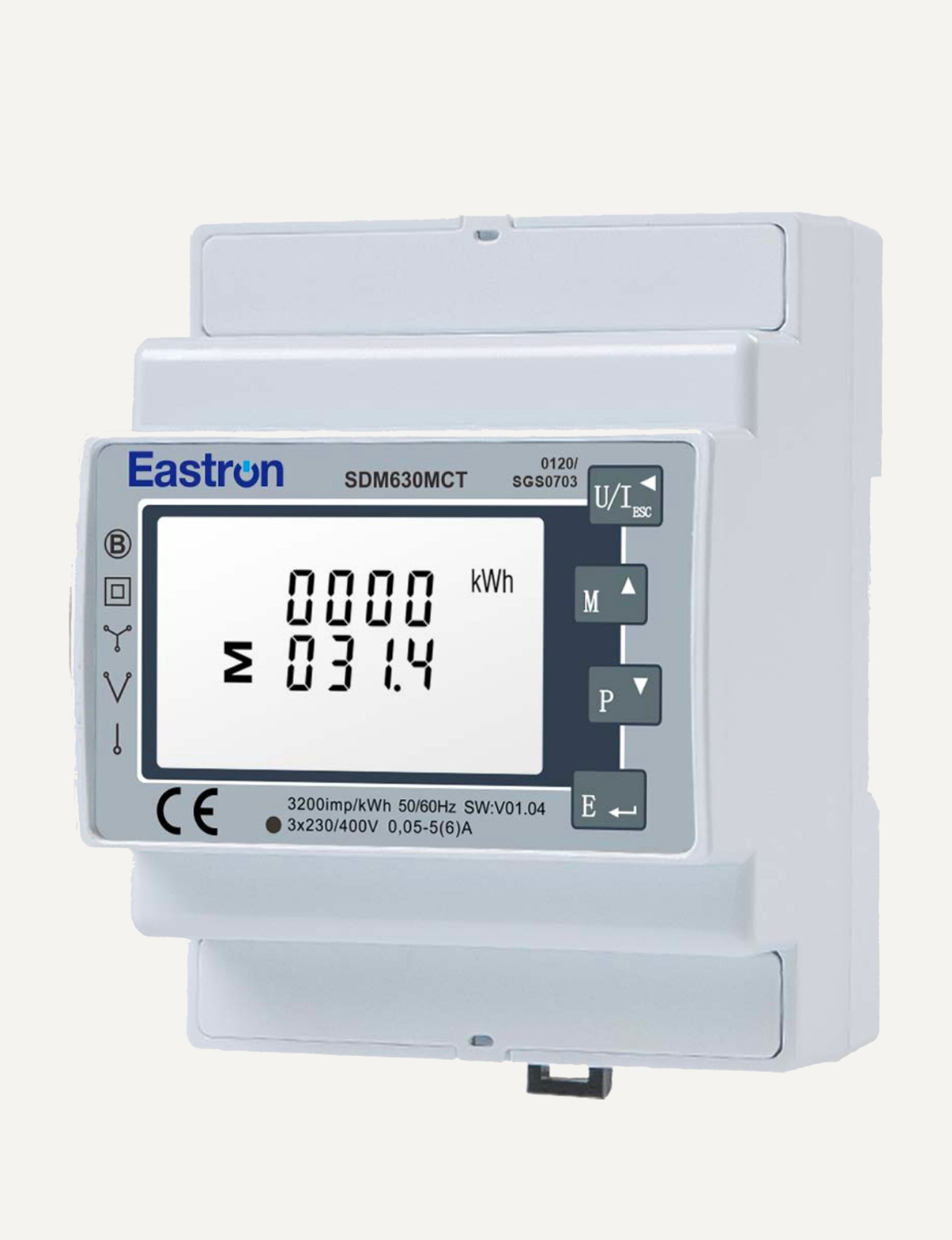 Smart Three Phase Energy Meter